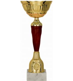 Puchar metalowy Burgund 9257 - 32 cm