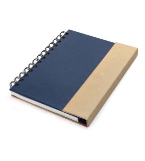 Notes z karteczkami samoprzylepnymi granatowy
