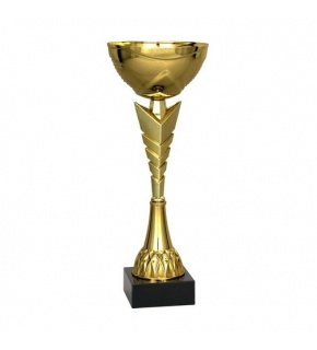 Puchar metalowy złoty 9013 - 24,5 cm