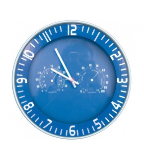 Zegar ścienny z higrometrem  PRIMA 30 cm