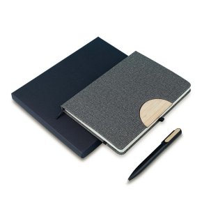 Zestaw notes z długopisem Fold - R64209